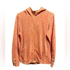 KUHL FullZip Up Hoodie Lightweight Sweatshirt Women's Small Coral pink Outdoor